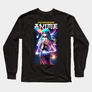 Life is better with Anime 02 Long Sleeve T-Shirt